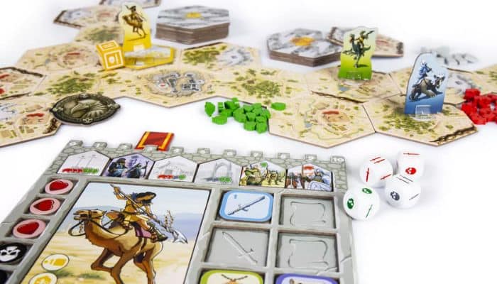 Différents héros dans Karak 2