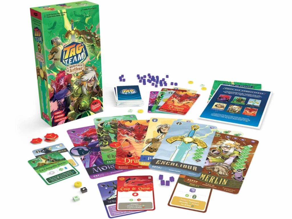 Boite de jeu Tag Team l'Héritage d'Arthur