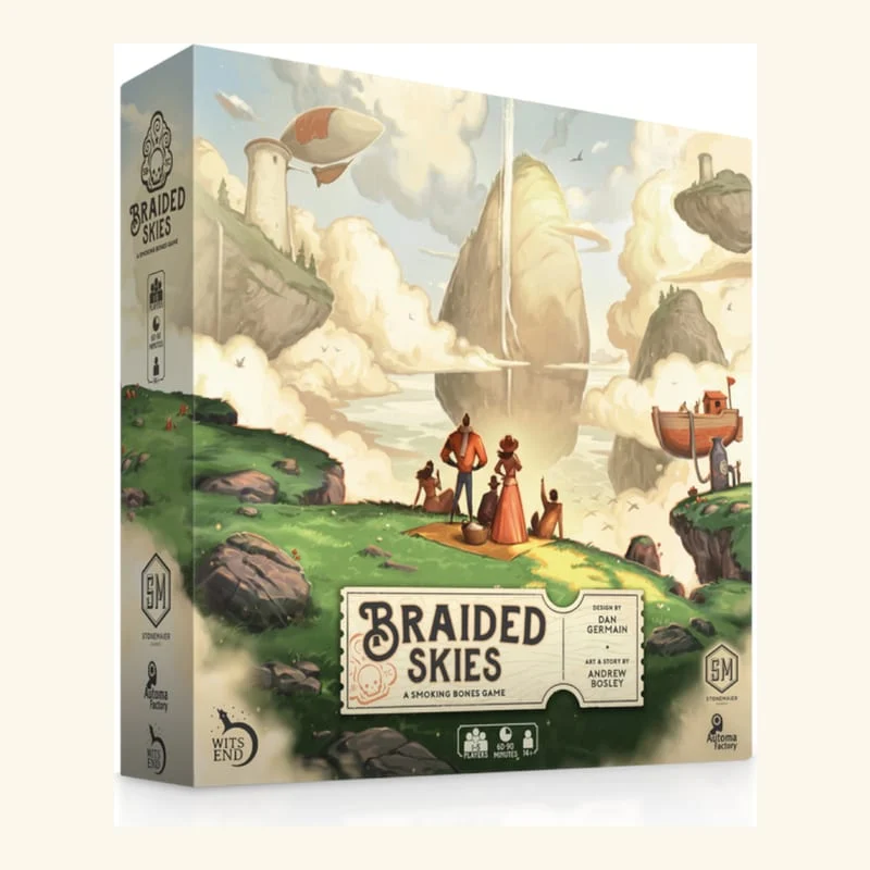 Couverture du jeu de société Braided Skies (Stonemaier Games)