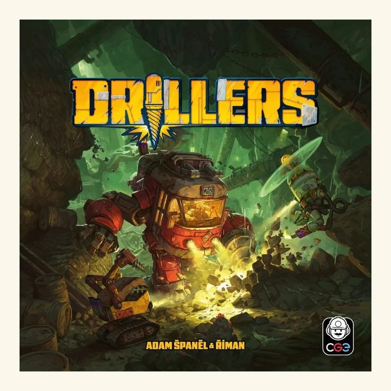 Couverture du jeu de société Drillers (Czech Games Edition)