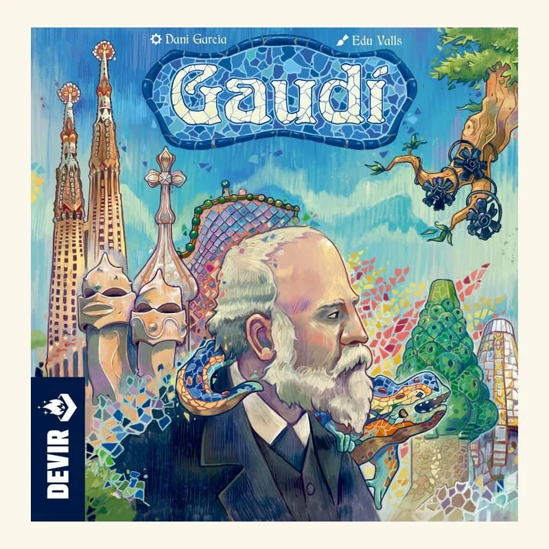 Couverture du jeu de société Gaudí (Devir)