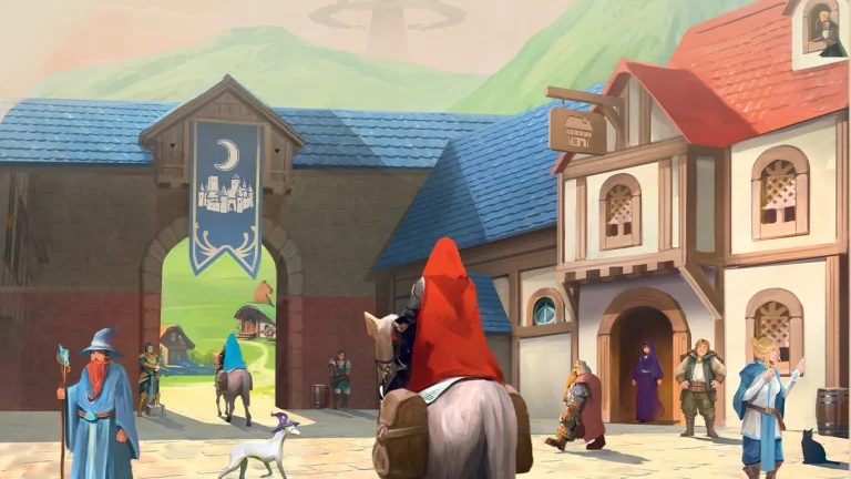 Illustration du village de Greylune