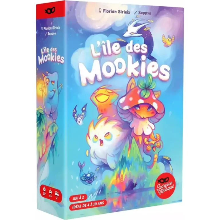 Boîte du jeu L’île des Mookies