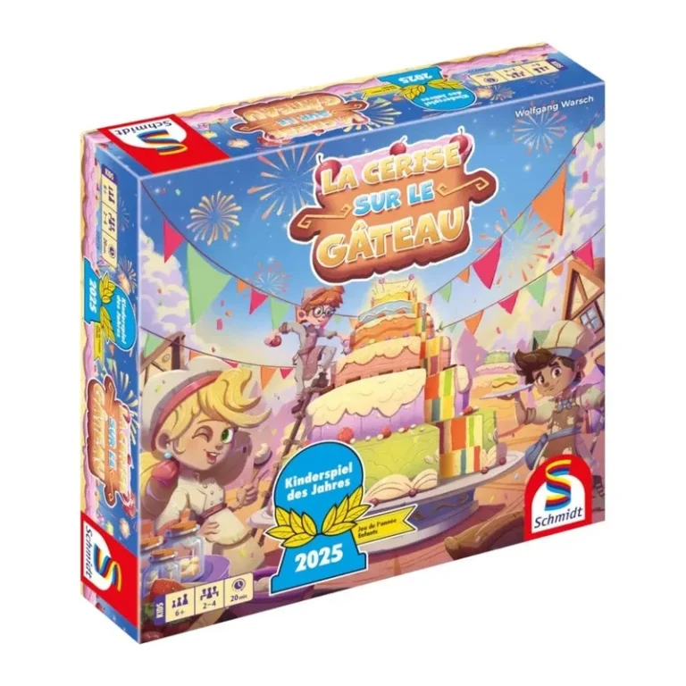 Boîte du jeu La Cerise sur le Gâteau