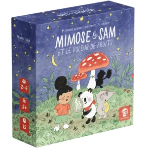 Boîte du jeu Mimose & Sam et le voleur de fruits