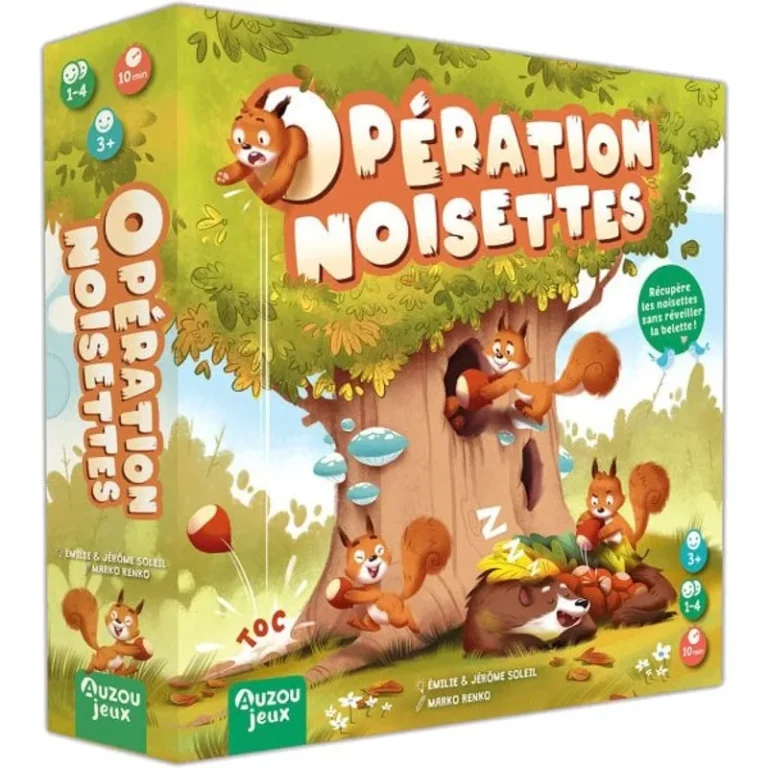 Boîte du jeu Opération Noisettes