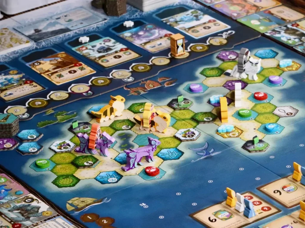 Winterfall plateau de jeu